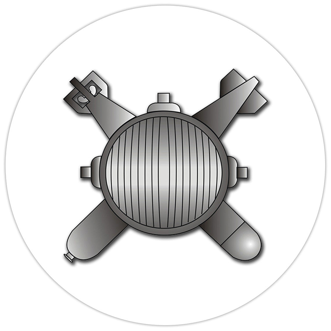 Navy Explosive Ordnance Disposal Vinyl Transfer Bumper Sticker Vinyl Decal 5"