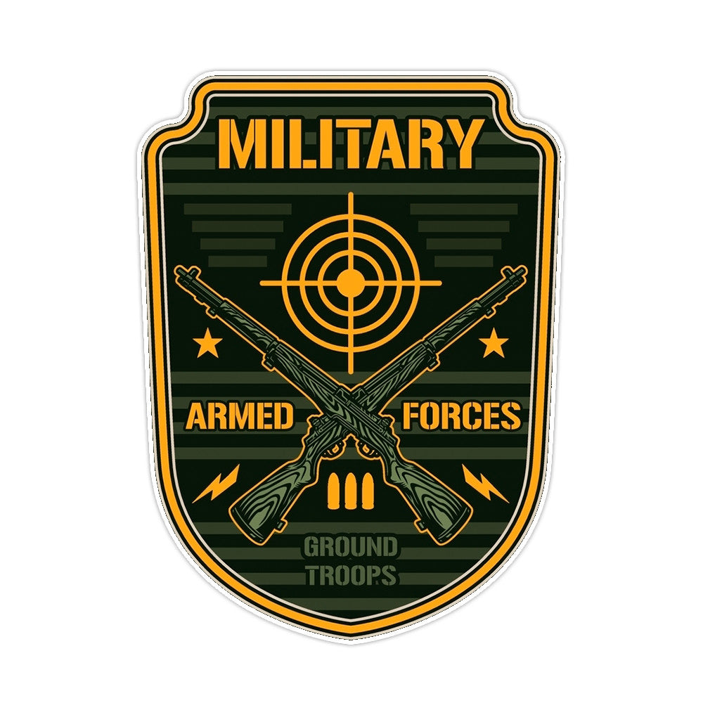 Navy Force Special Porpose Military Armed Forces Ground Troops Bumper Sticker 5"