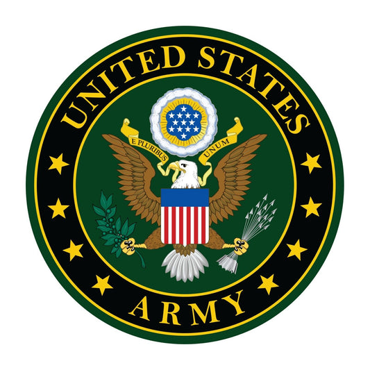 United States Army Bumper Sticker Military Vinyl Soldier Decal 5"