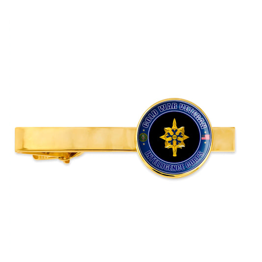 Us Army Cold War Veteran Intelligence Corps Military Veteran Tie Clip Gift