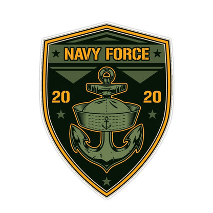 Navy Force Bumper Sticker Military Vinyl Soldier Decal 5"