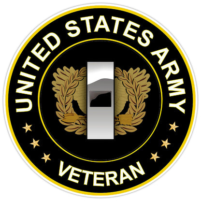 United States Army Veteran Bumper Sticker Military Vinyl Soldier Decal 5"