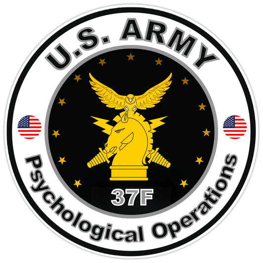 United States Army Psychological Operations Bumper Sticker Military Decal 5"