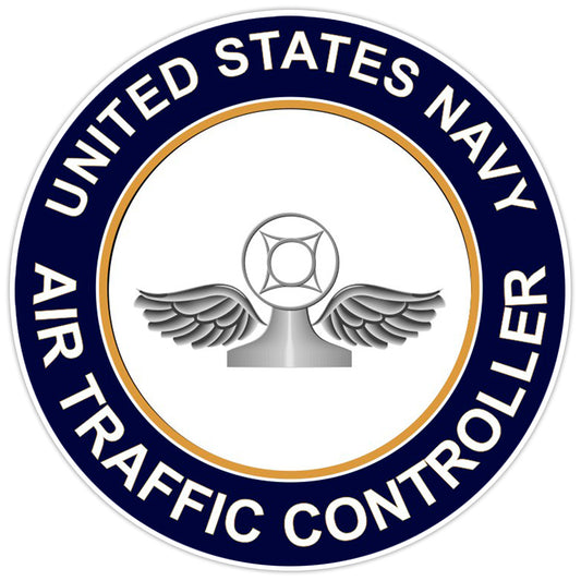 US Navy Air Traffic Controller AC Bumper Sticker Military Vinyl Soldier Decal 5"