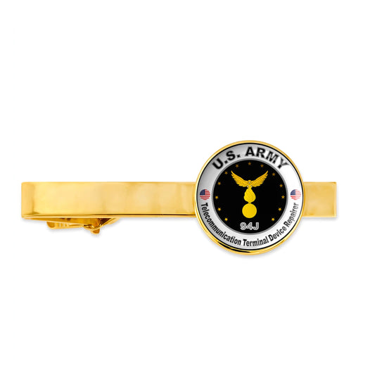 Us Army Telecommunication Terminal Device Repairer Military Veteran Tie Bar Gift