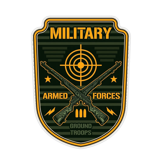 Navy Force Special Porpose Military Armed Forces Ground Troops Bumper Sticker 5"