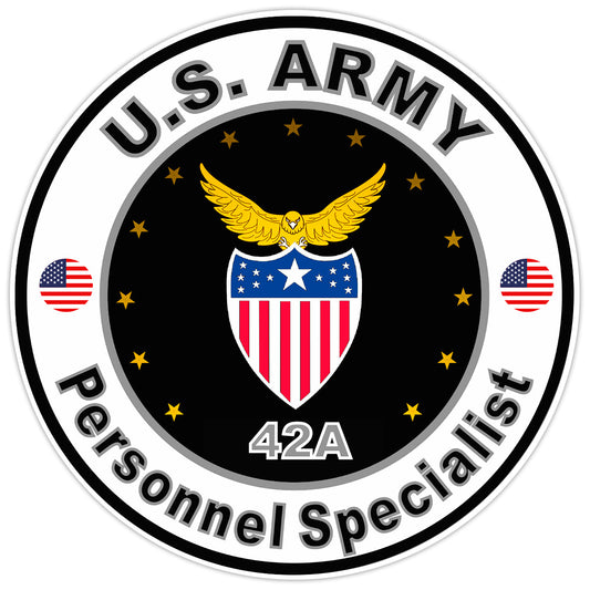 United States Army Personnel Specialist Bumper Sticker Military Vinyl Decal 5"