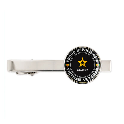 Us Army Proud Nephew Of A Vietnam Veteran Tie Clip Tie Bar Gift