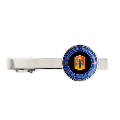 Us Army Cold War Veteran 214th Field Artillery Brigade Tie Clip Tie Bar Gift