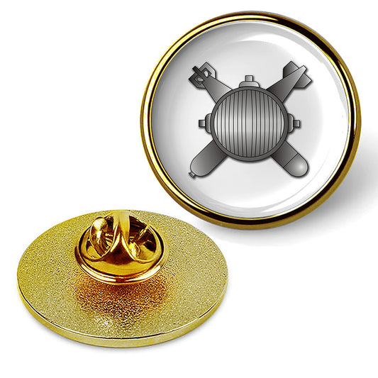 Navy Explosive Ordnance Disposal Tie Tac, Hat Pin Badge, Lapel Pin - Gold