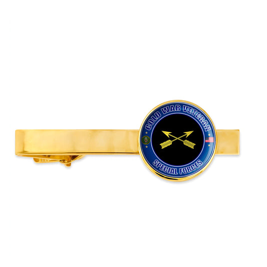 Us Army Cold War Veteran Special Forces Military Veteran Tie Clip Tie Bar Gift