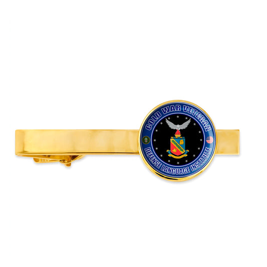 Us Army Cold War Veteran Defense Language Institute Tie Clip Tie Bar Gift