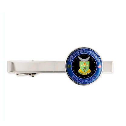 Us Army Cold War Veteran Signal Corps Military Tie Clip Tie Bar Gift