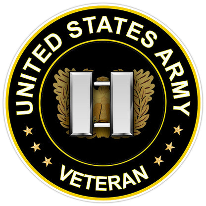 United States Army Veteran Bumper Sticker Military Vinyl Soldier Decal 5"