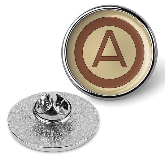 3rd Army Desert Camo Hat Pin Lapel Tie Tac Shirt Brooches & Pins - Silver