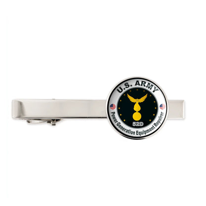 Us Army Power Generation Equipment Repairer 52D Military Veteran Tie Clip Gift