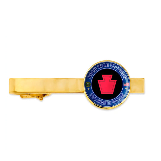 Us Army Cold War Veteran 28th Infantry Division Military Veteran Tie Clip Gift