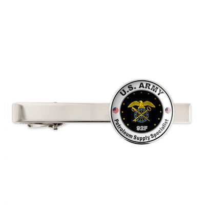 US Army Petroleum Supply Specialist 92F Military Veteran Tie Clip Tie Bar Gift