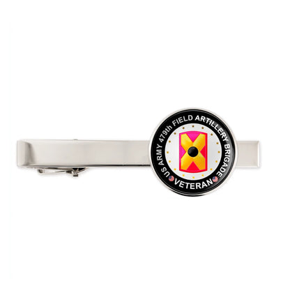 Us Army 479th Field Artillery Brigade Military Veteran Tie Clip Tie Bar Gift