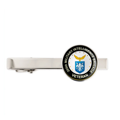 Us Army 205th Military Intelligence Brigade Military Veteran Tie Clip Tie Bar