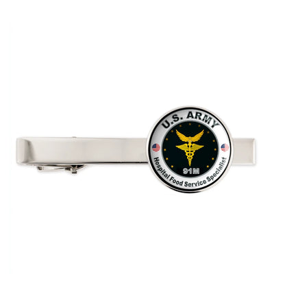 Us Army Hospital Food Service Specialist 91M Military Veteran Tie Clip Gift