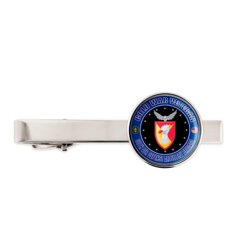 Us Army Cold War Veteran 38th Air Defense Artillery Brigade Tie Clip Tie Bar Gif